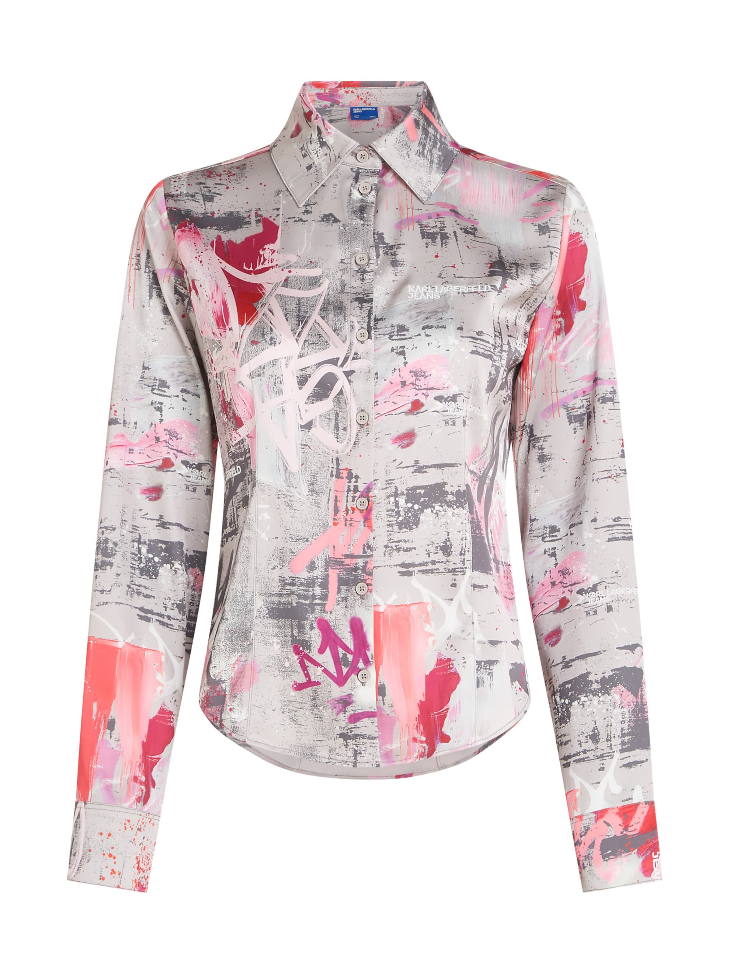 KARL LAGERFELD JEANS Blúz - rózsaszín: elől