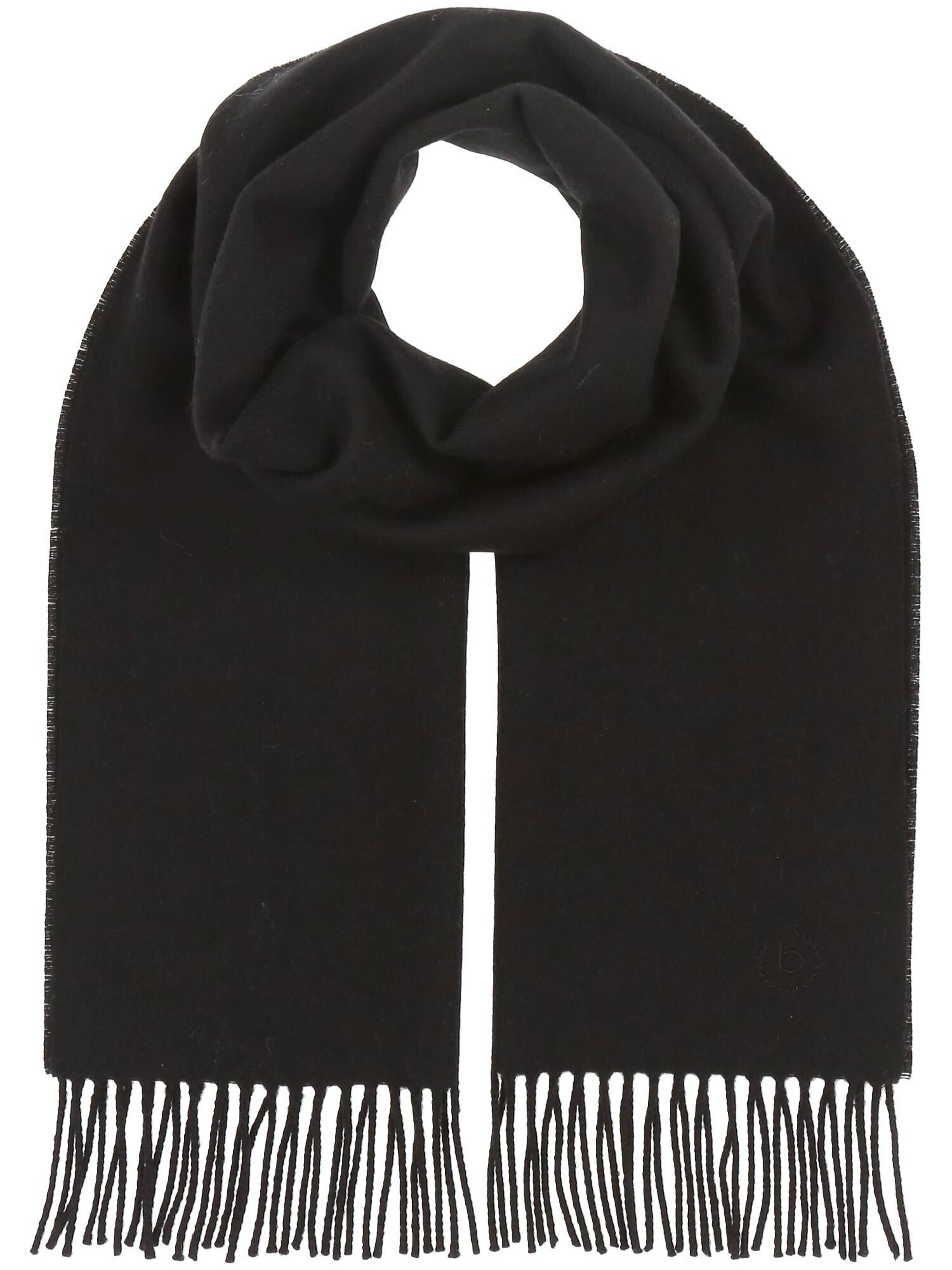 bugatti Schal in Schwarz: Vorderseite