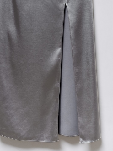 MANGO Kleid 'TINA' in Silber