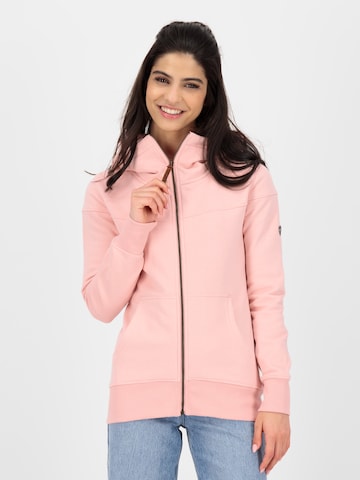 Alife and Kickin Sweatjacke in Pink: predná strana