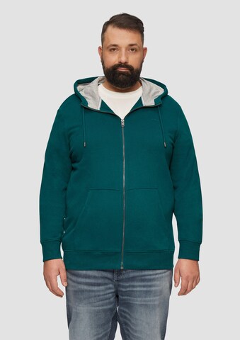 Veste de survêtement s.Oliver en vert : devant