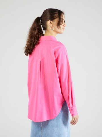 PIECES Bluse 'TANNE' i pink