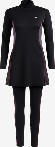 Maillot de bain C&City en noir : devant