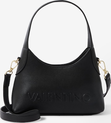 Borsa a spalla 'BIANKA' di VALENTINO in nero: frontale