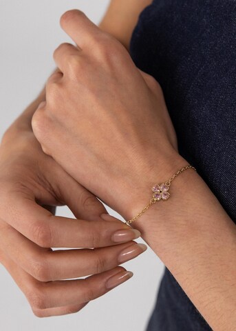 Braccialetto 'Cuore Rosé' di PURELEI in oro