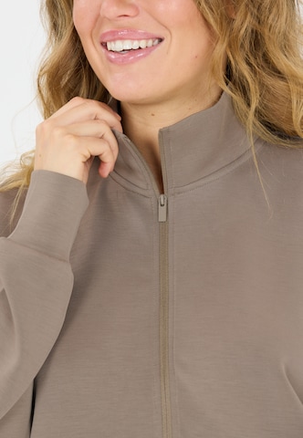 Athlecia Sports sweatshirt 'Jillnana' in Brown