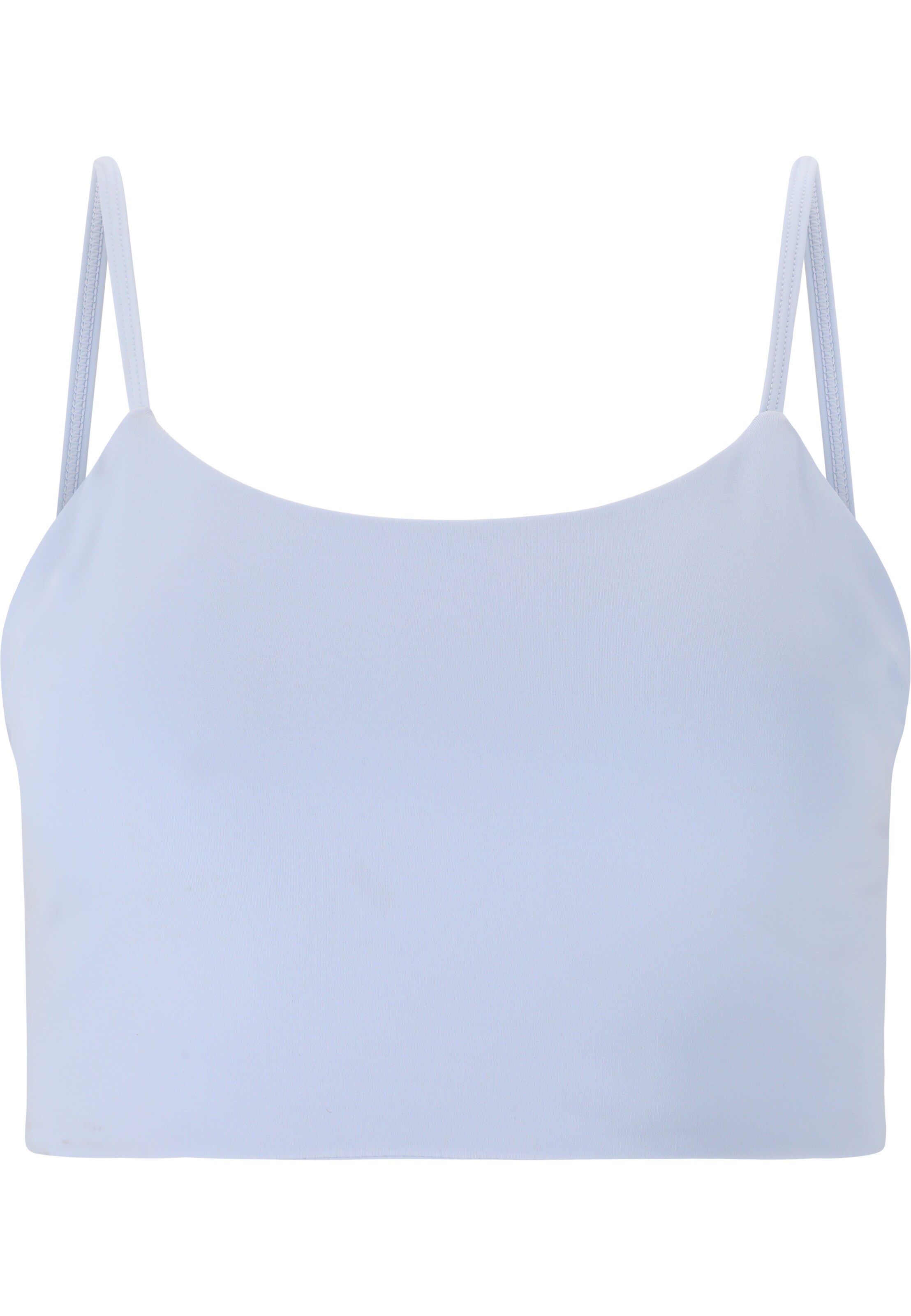 Athlecia Sport-BH 'Bloom' in Blau: Vorderseite