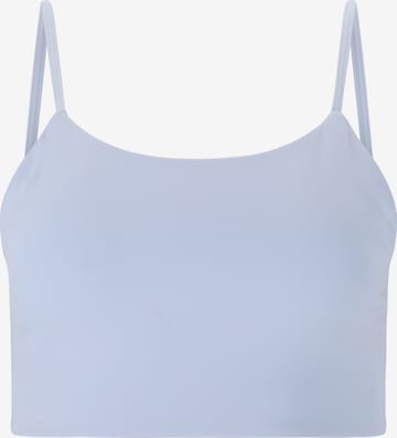 Athlecia Sport-BH 'Bloom' in Blau: Vorderseite