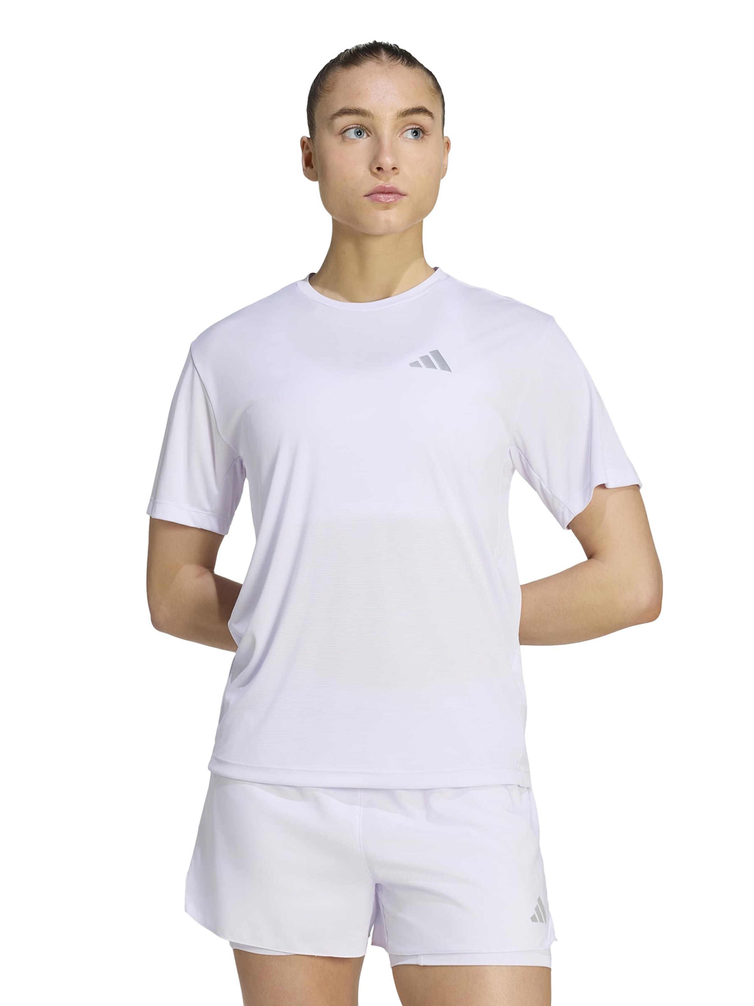 T-shirt fonctionnel 'Ess' ADIDAS PERFORMANCE en violet : devant