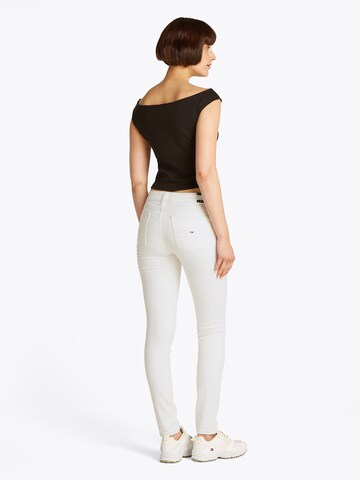 Tommy Jeans Skinny Τζιν σε λευκό