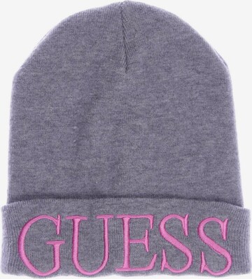 GUESS Hat & Cap in M in Grey: front