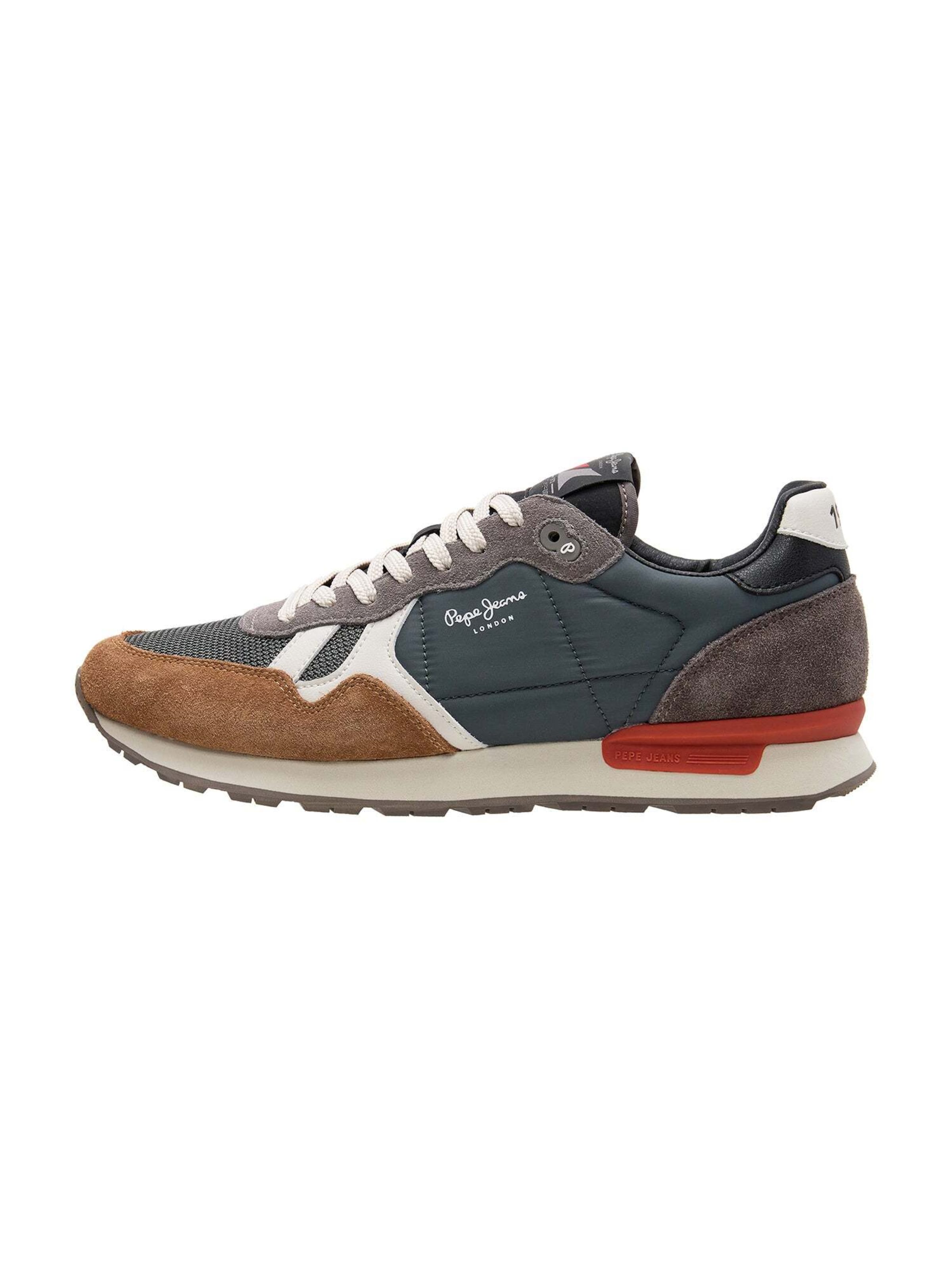 Sneaker bassa 'BRIT ESSENCE M' di Pepe Jeans in marrone: frontale
