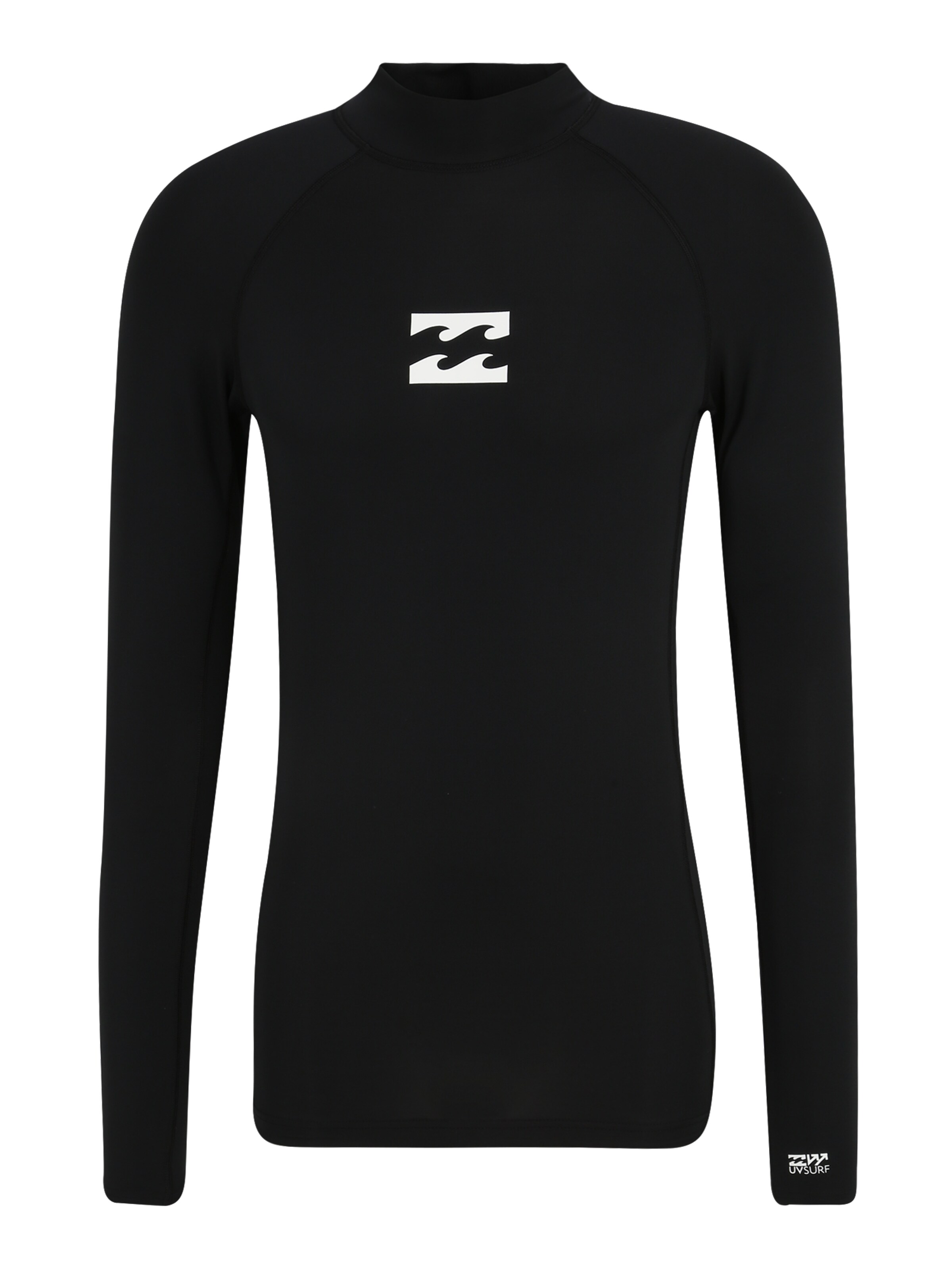 BILLABONG Funktionsshirt 'Waves All Day' in Schwarz: Vorderseite