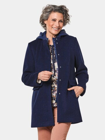 Goldner Winter Coat in Blue: front