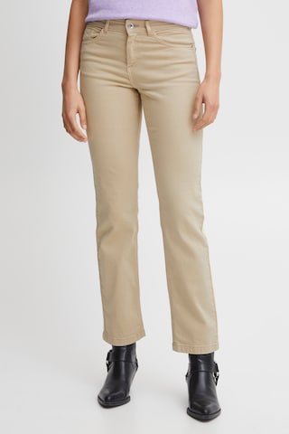 b.young Slim fit Jeans ' Lola ' in Beige: front