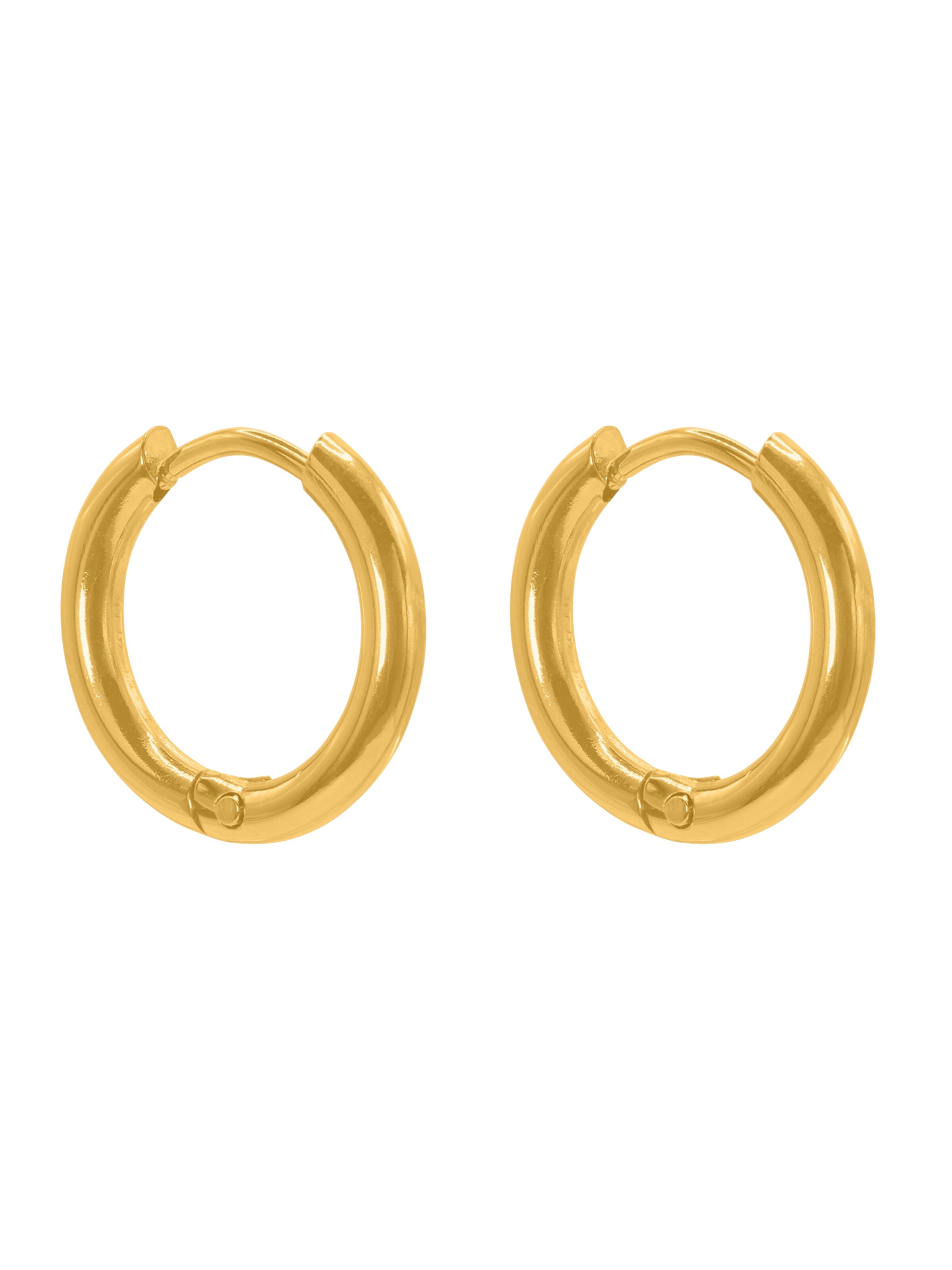 Heideman Oorbel 'Regul' in Goud: voorkant