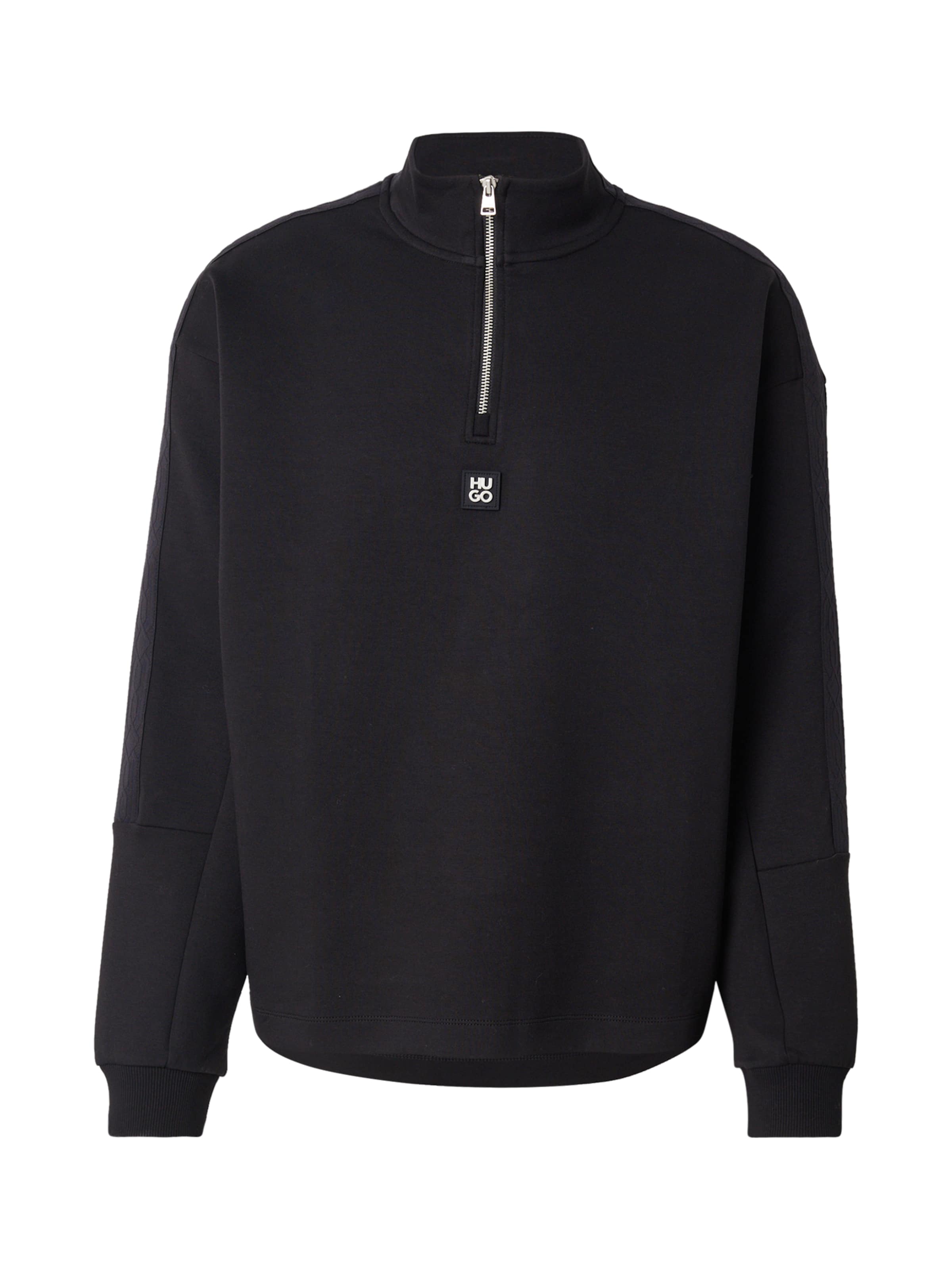 HUGO Mikina 'Danovotop' - Čierna: predná strana