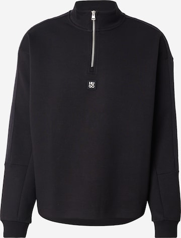 juoda HUGO Megztinis be užsegimo 'Danovotop': priekis