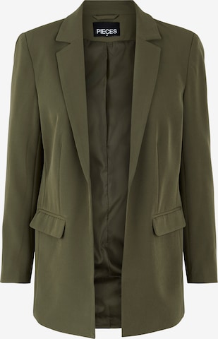 PIECES Blazer 'PCBOZZY' in Green: front