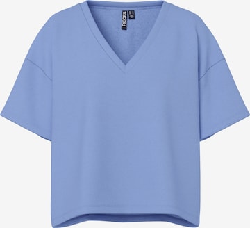 PIECES Särk 'PCCHILLI', värv sinine: eest vaates