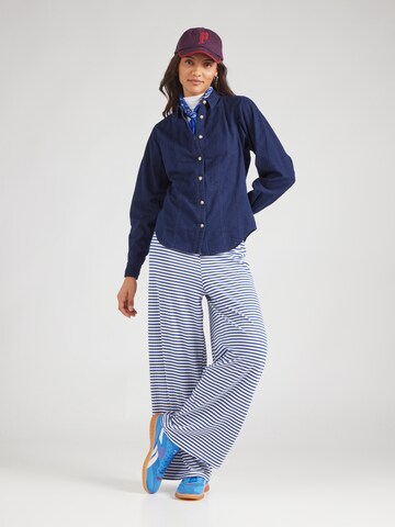 Camicia da donna di Lee in blu