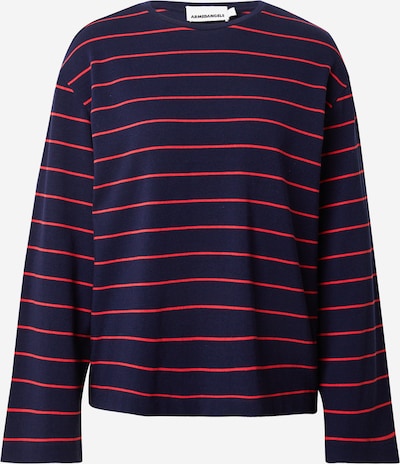 ARMEDANGELS Paita 'MARYNAA' värissä laivastonsininen / lohi, Tuotenäkymä