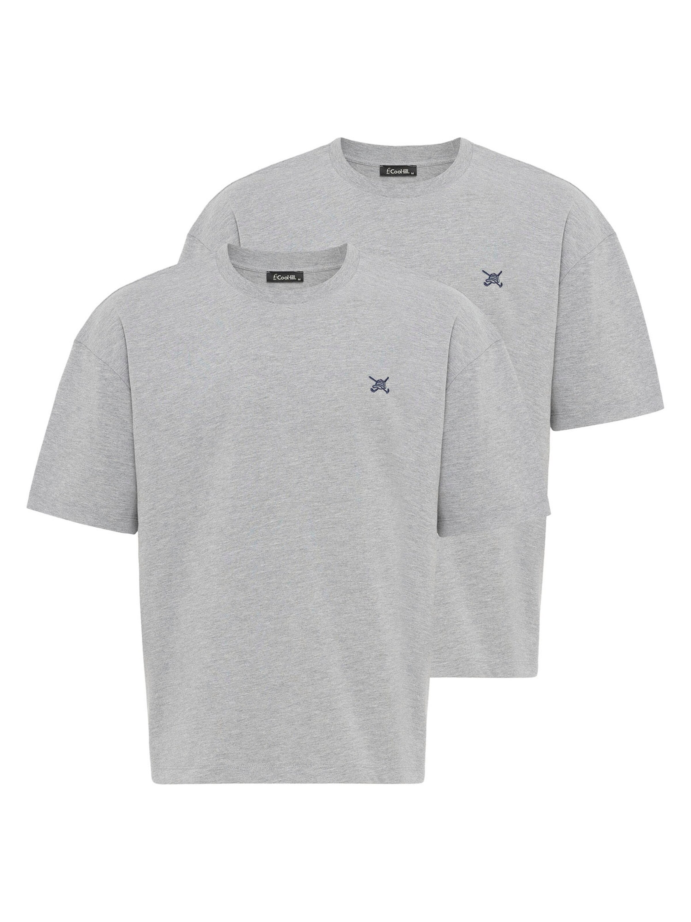 Tricou de la Cool Hill pe gri: față