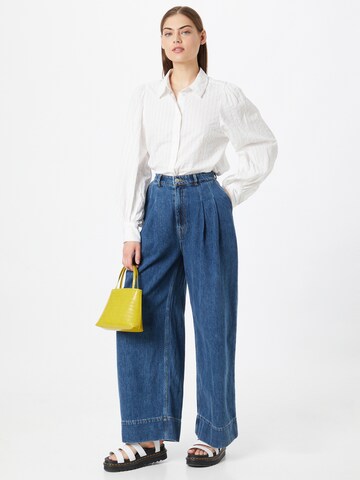 Monki Blouse in White