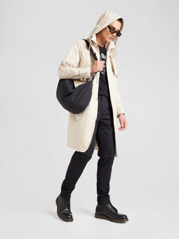 SCOTCH & SODA Слим Брюки-чинос 'Essentials - Mott' в Черный