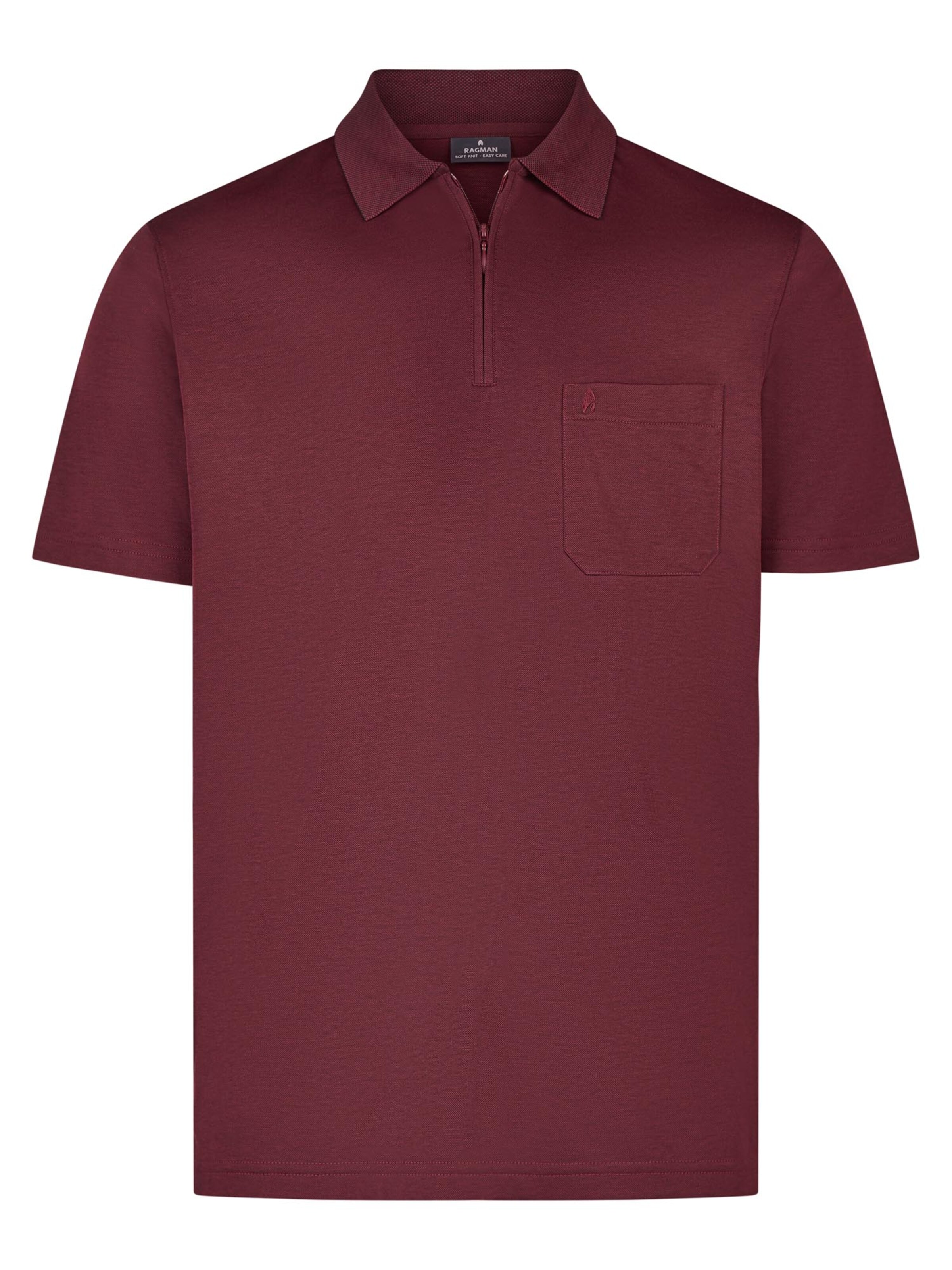Maglietta 'Basic' di Ragman in rosso: frontale