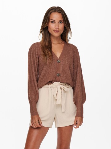 Cardigan 'Drea' JDY en marron : devant