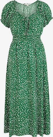 Robe Apricot en vert : devant