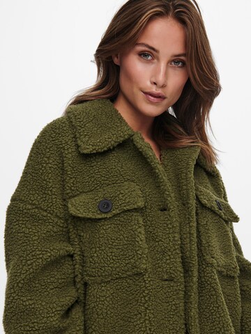 ONLY Between-Seasons Coat in Green