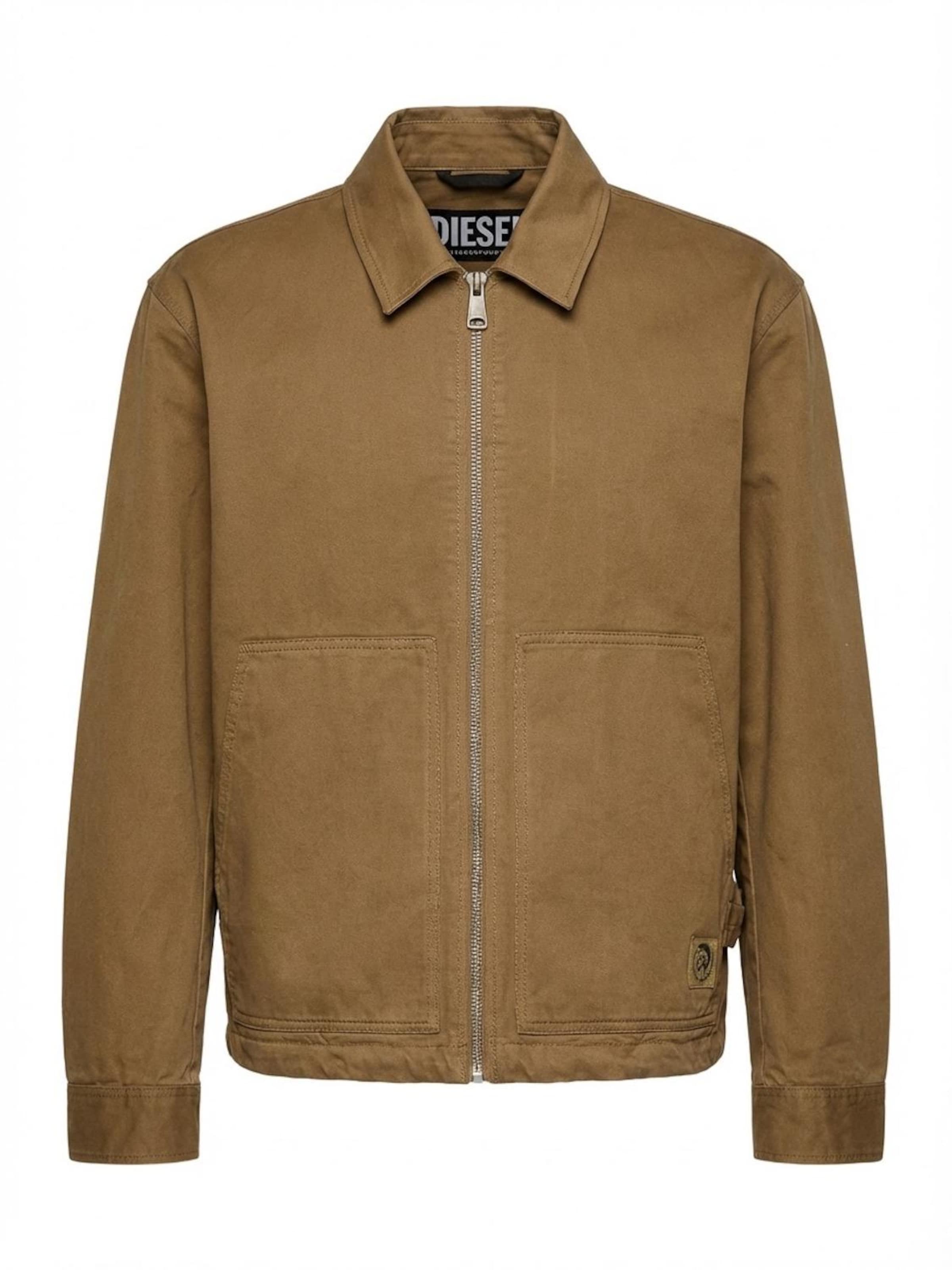 DIESEL Veste mi-saison 'J-COAL-COT' en marron, Vue avec produit