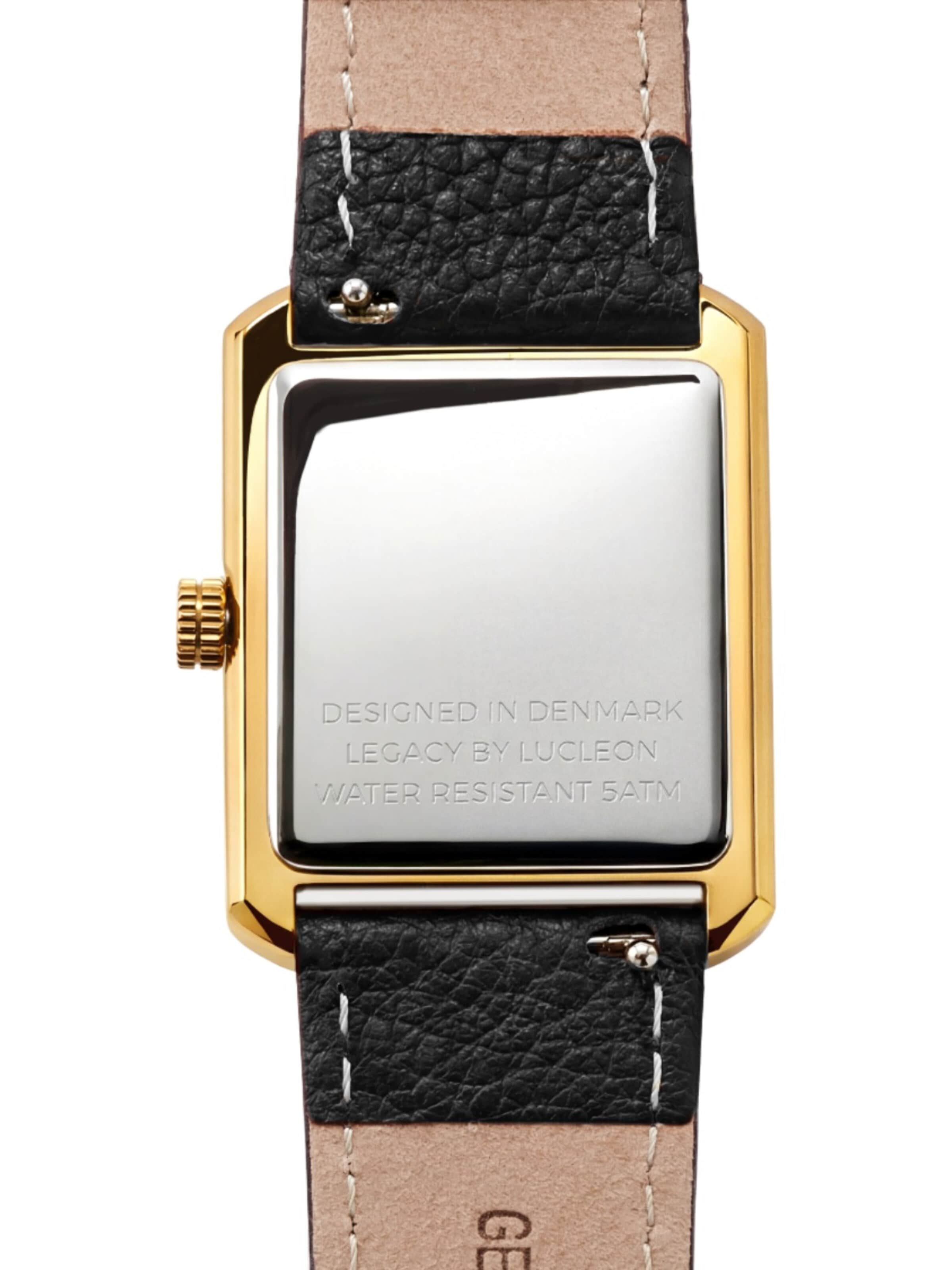 Lucleon Analog watch 'Legacy' in Gold