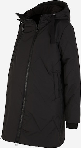LOVE2WAIT Winter coat in Black: front