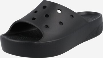 Crocs Muiltjes in Zwart: voorkant