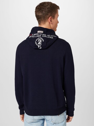 Sweat-shirt 'Laser Sailing' CAMP DAVID en bleu