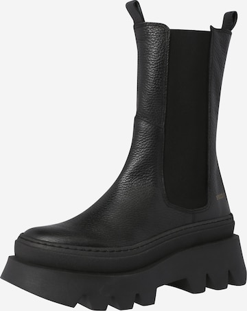 FRIDA by SCHOTT & BRINCK Chelsea boots 'Abubea' i svart: framsida