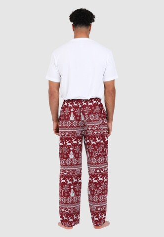 Lousy Livin Pyjamahose 'Scandi' in Rot