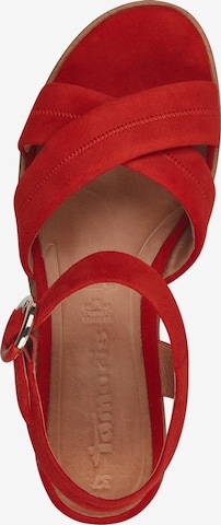 TAMARIS Sandals in Red