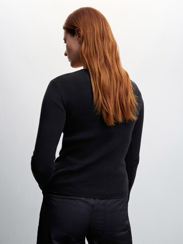 MANGO Sweater 'KARS' in Black