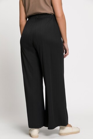 Ulla Popken Wide leg Broek in Zwart