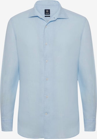 Regular fit Camicia di Boggi Milano in blu: frontale