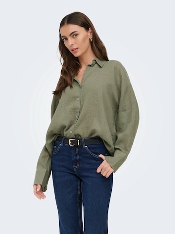 Bluză 'ONLBRUXELLES' de la ONLY pe verde: față