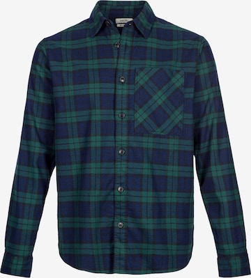 Regular fit Camicia 'Luke' di Shiwi in blu: frontale