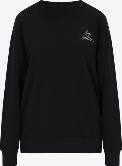 DreiMaster Vintage Sweatshirt in schwarz / weiß, Produktansicht