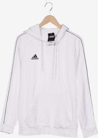 ADIDAS PERFORMANCE Kapuzenpullover S in Weiß: predná strana