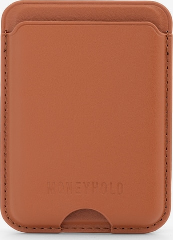 Portamonete di Moneyhold in marrone: frontale
