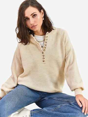 Pull-over 'Pullover' Bianco Lucci en marron